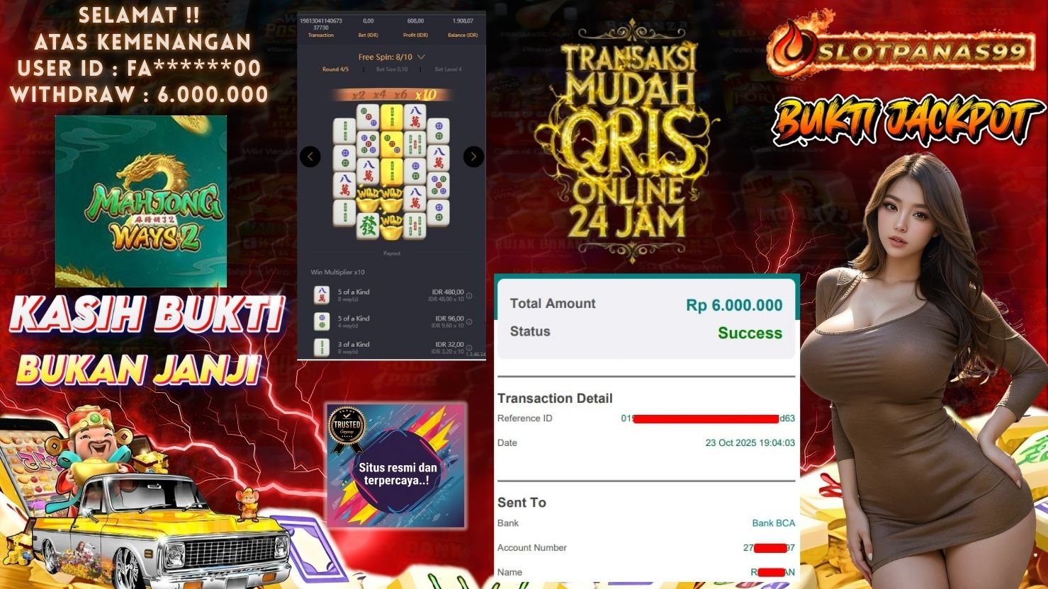 SLOTPANAS99 JACKPOT SLOT MAHJONG WAYS 2